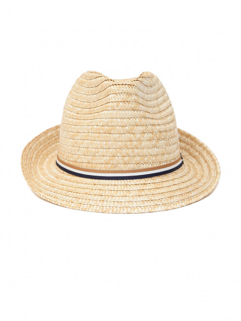 Соломенная шляпа с лентой IL Trenino - Общий вид