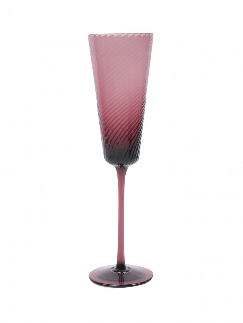 Бокал для шампанского из цветного стекла NasonMoretti - Обтравка1