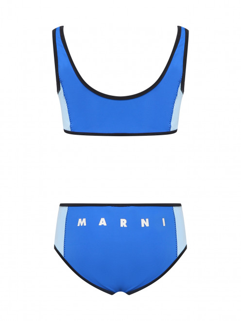 Купальник из комбинированной ткани Marni - Обтравка1