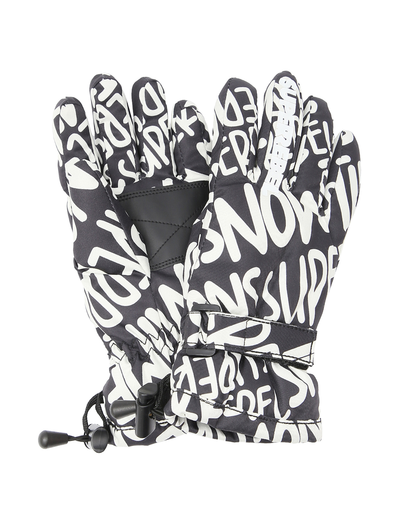 Утепленные перчатки с логотипом