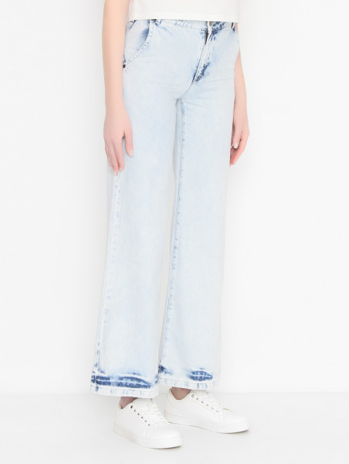 Широкие джинсы в винтажном стиле Max&Co - МодельВерхНиз
