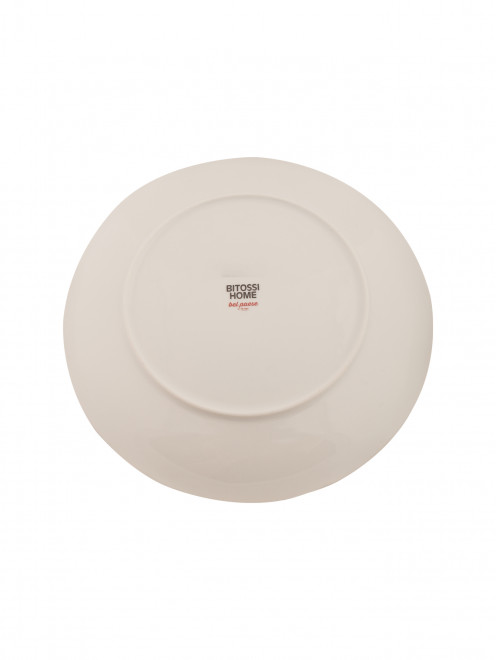 Блюдо круглое из фарфора BITOSSI HOME - Обтравка1
