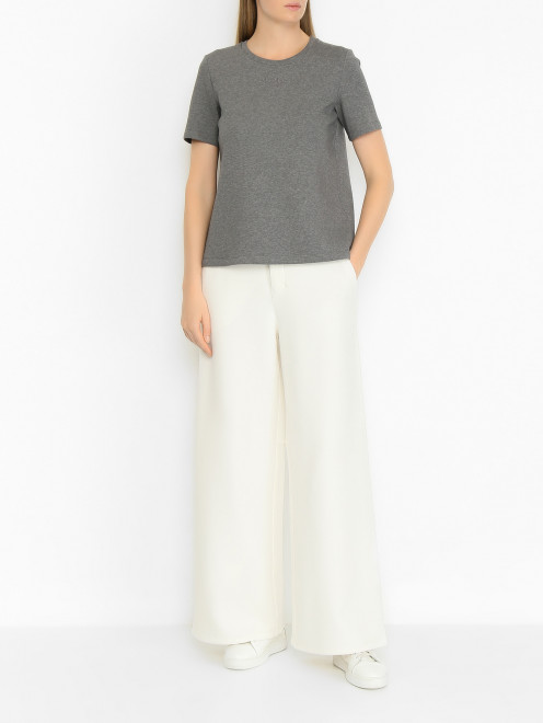 Футболка с эластаном Max Mara - МодельОбщийВид