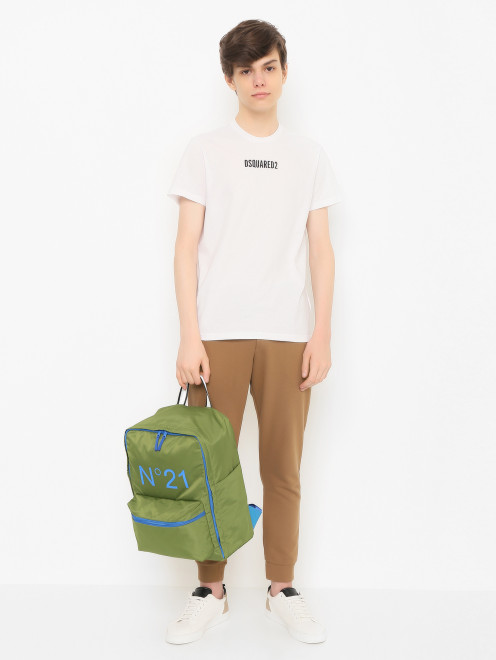 Рюкзак с контрастной молнией N21 - МодельОбщийВид