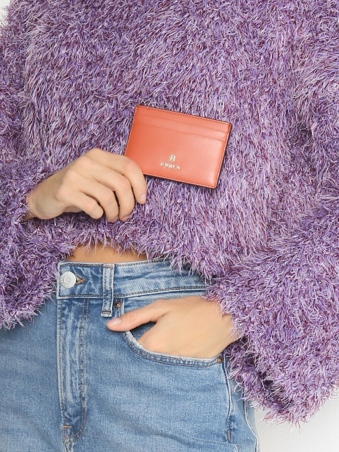 Чехол для кредитных карт из кожи Furla - МодельОбщийВид