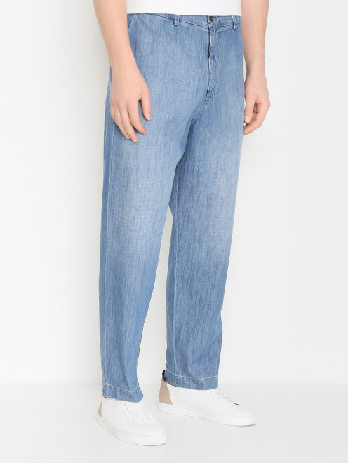Базовые джинсы из хлопка Barena - МодельВерхНиз