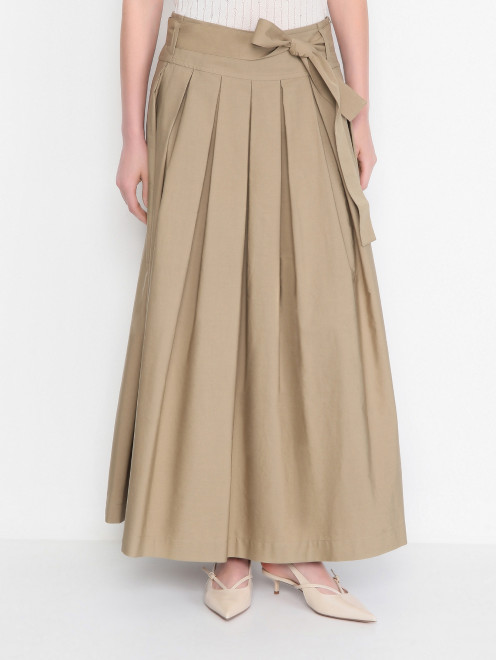 Юбка-макси с поясом Weekend Max Mara - МодельВерхНиз