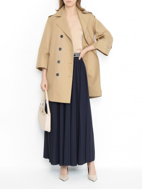 Плиссированная юбка на резинке Weekend Max Mara - МодельОбщийВид
