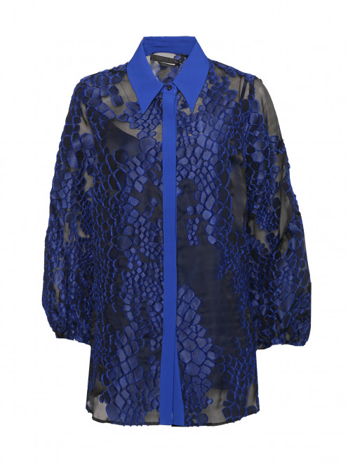 Блуза с декором свободного кроя Marina Rinaldi - Общий вид