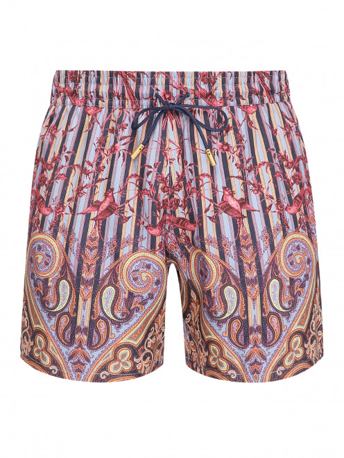 Шорты с узором на резинке Etro - Общий вид