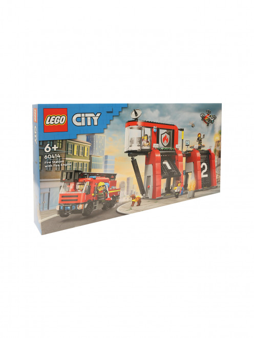 Конструктор LEGO City "Пожарная часть и пожарная машина" Lego - Обтравка1