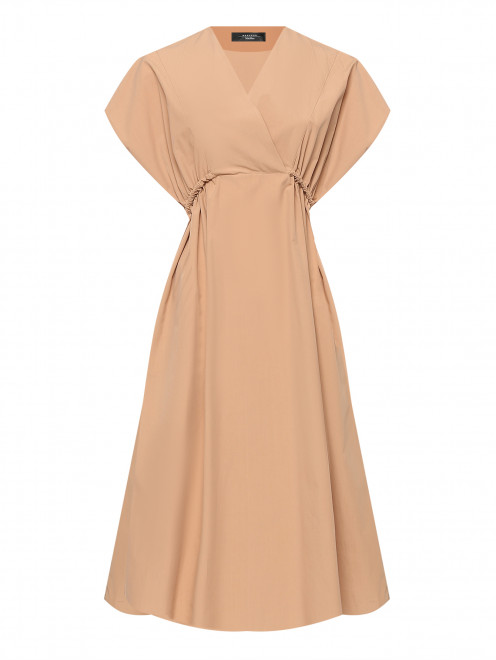 Платье из хлопка свободного кроя Weekend Max Mara - Общий вид