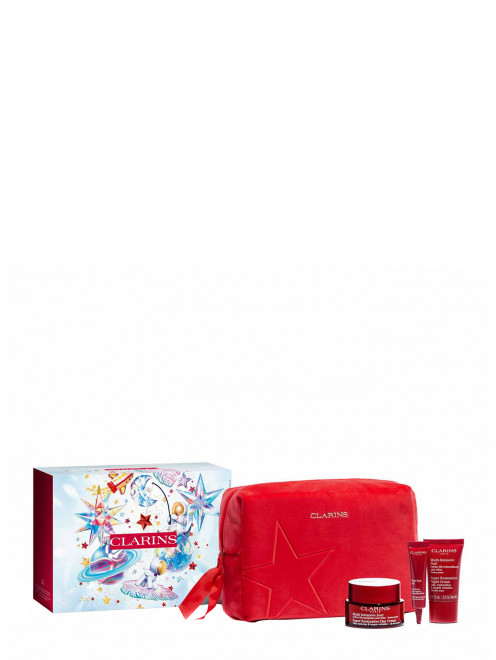 Набор в косметичке Super Restorative Collection, 50+15+7 мл Clarins - Обтравка1