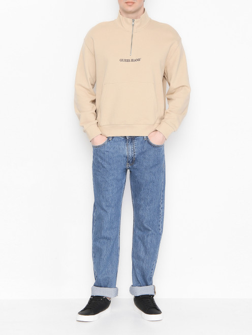 Джинсы прямого кроя Guess - МодельОбщийВид