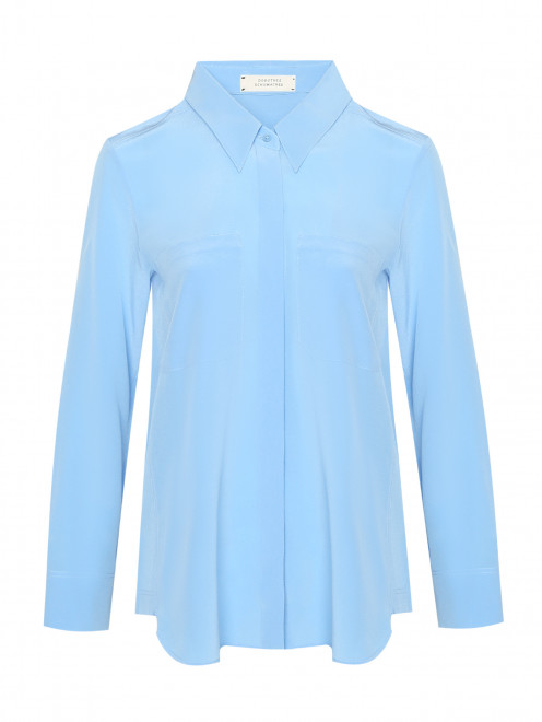 Однотонная блуза из шелка Dorothee Schumacher - Общий вид