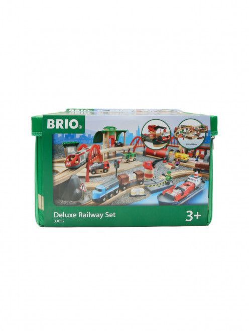 Большой набор "Железная дорога Люкс" BRIO - Общий вид