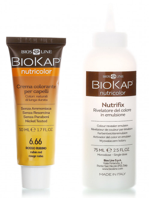  Краска для волос - NB666 Рубиново-красный, Hair Care, 140ml BIOKAP - Общий вид