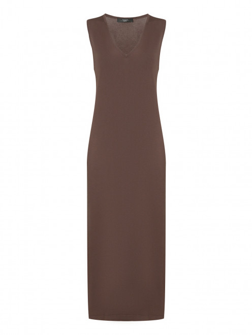 Трикотажное платье-миди Weekend Max Mara - Общий вид