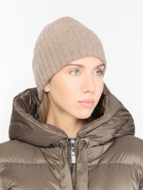 Шапка из шерсти с логотипом Weekend Max Mara - МодельОбщийВид