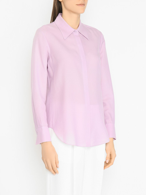 Блуза из шерсти и шелка Ellassay - МодельВерхНиз