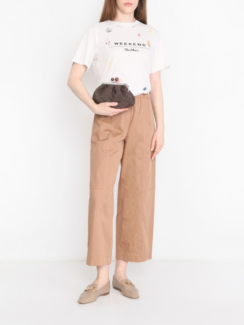 Клатч плетеный Weekend Max Mara - МодельОбщийВид