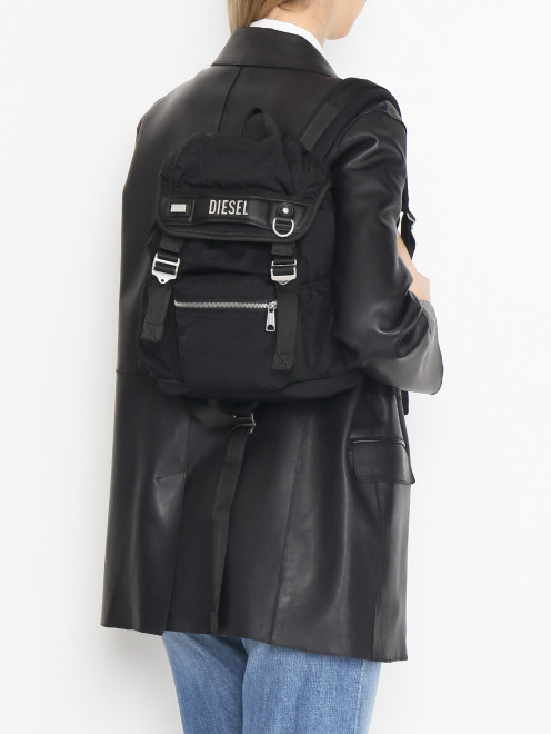 Рюкзак из текстиля с карманом Diesel - МодельВерхНиз