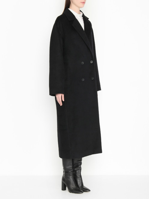 Пальто из шерсти и кашемира Koko Brand - МодельВерхНиз