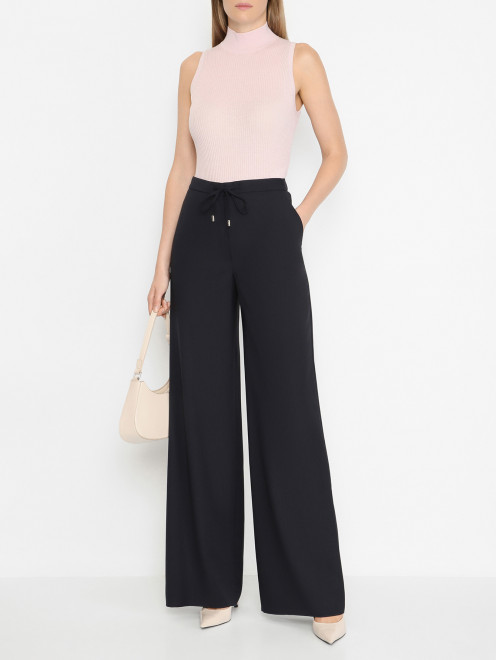 Трикотажный топ из шелка и шерсти Max Mara - МодельОбщийВид