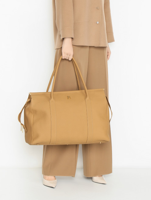 Сумка-саквояж из кожи Fiore bags - МодельВерхНиз