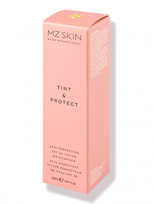 Увлажняющий крем для лица с тональным эффектом Tint & Protect Skin Perfecting SPF 30 Tinted Moisturiser, 30 мл Mz Skin - Обтравка1