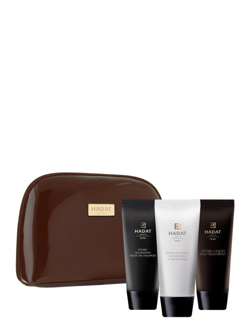 Набор для волос Hydro Silk Hair Set: шампунь, кондиционер и маска, 70+70+70 мл Hadat Cosmetics - Общий вид