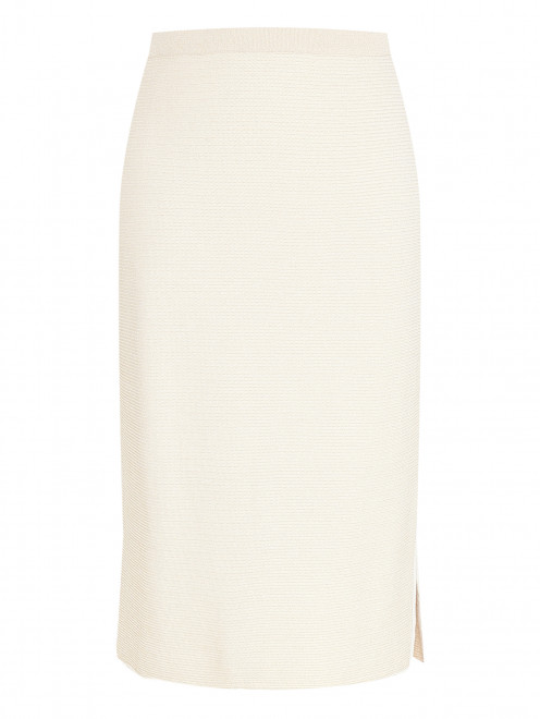 Трикотажная юбка с металлизированным эффектом Marina Rinaldi - Общий вид