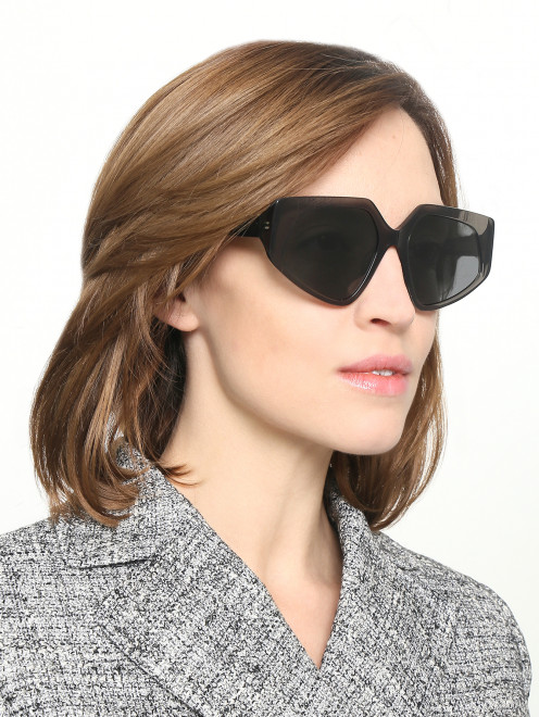 Солнцезащитные очки в оправе из пластика Max Mara - МодельОбщийВид