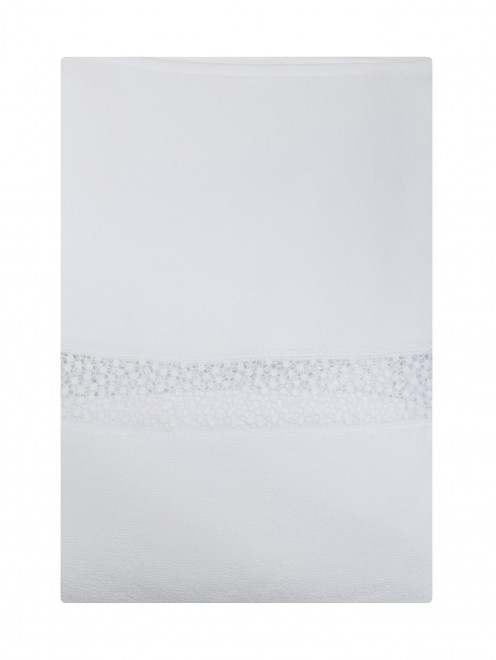 Полотенце из хлопка со вставкой из кружева 100 x 150 Frette - Обтравка1