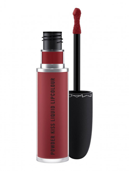 Жидкая помада Powder Kiss Liquid Lipcolour, оттенок Fashion Emergency, 5 мл Mac - Общий вид