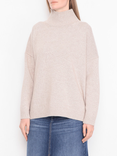Свитер из шерсти свободного кроя Weekend Max Mara - МодельВерхНиз