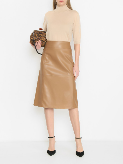 Юбка-миди с разрезом Max Mara - МодельОбщийВид