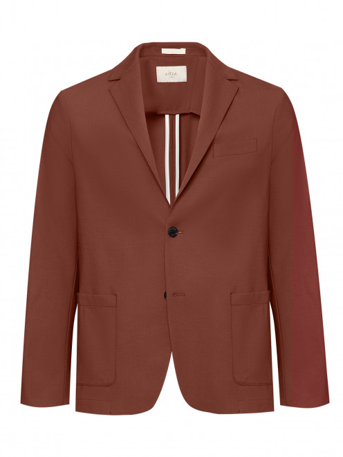 Пиджак из шерсти с накладными карманами Altea - Общий вид