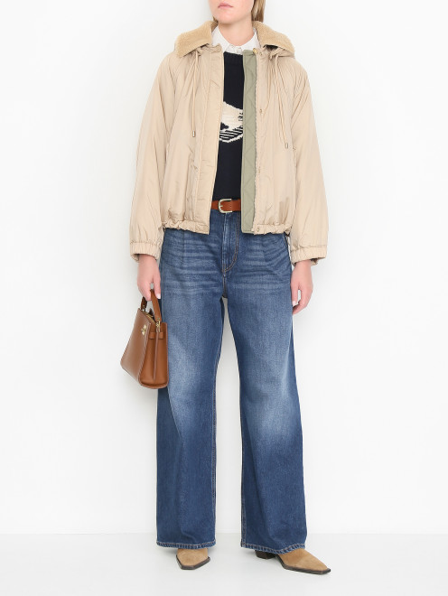 Стеганая куртка с капюшоном Weekend Max Mara - МодельОбщийВид