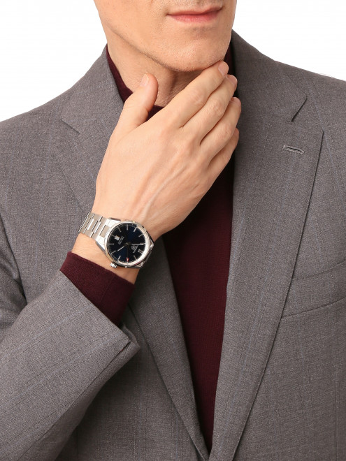 Часы с автоподзаводом на стальном браслете TAG Heuer - МодельОбщийВид