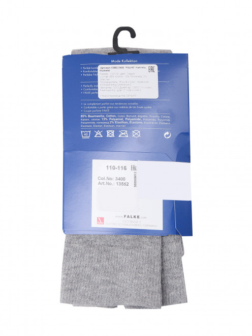 Хлопковые колготки с узором Falke - Обтравка1