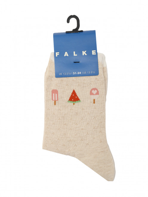 Носки из смесового хлопка с узором Falke - Общий вид