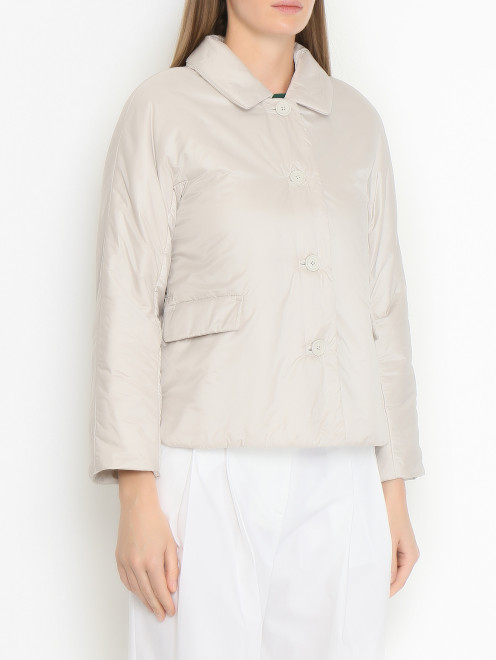Стеганая куртка на пуговицах Max Mara - МодельВерхНиз