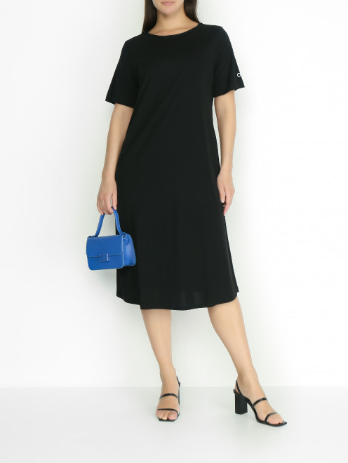 Платье с короткими рукавами Marina Rinaldi - МодельОбщийВид