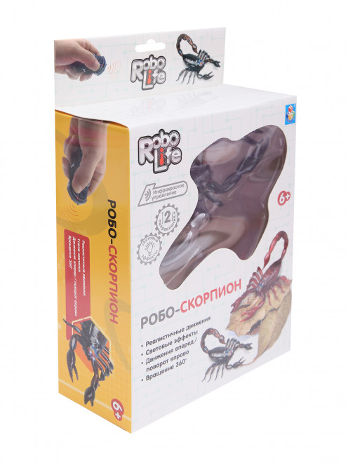 Игрушка Робо-Скорпион (коричневый) на управлении 1toy - Обтравка1