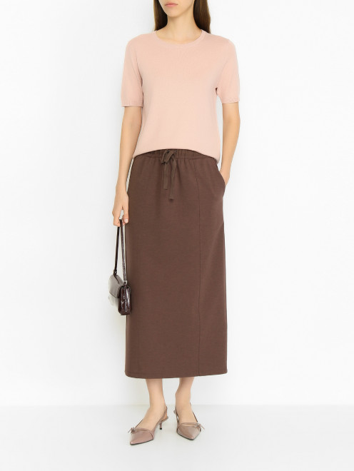 Джемпер с короткими рукавами Weekend Max Mara - МодельОбщийВид