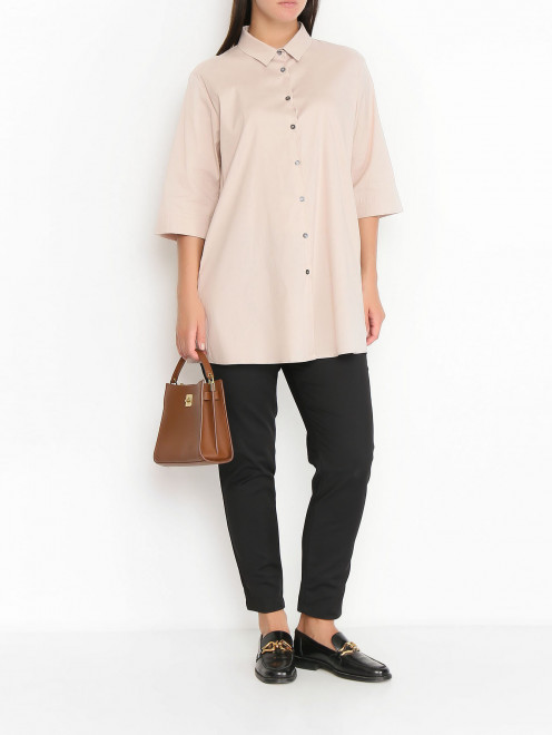 Удлиненная блуза с карманами Marina Rinaldi - МодельОбщийВид