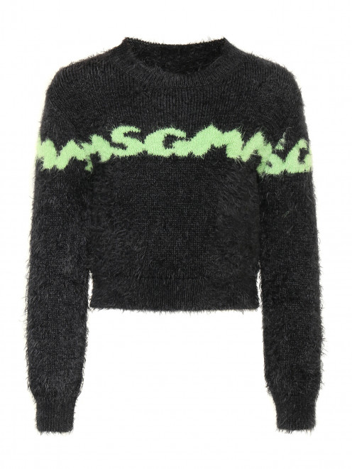 Джемпер из мохера с длинным рукавом MSGM - Общий вид