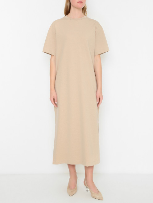 Трикотажное платье с карманами Weekend Max Mara - МодельВерхНиз