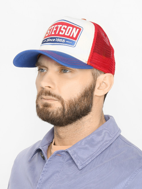 Бейсболка с вышивкой Stetson - МодельОбщийВид